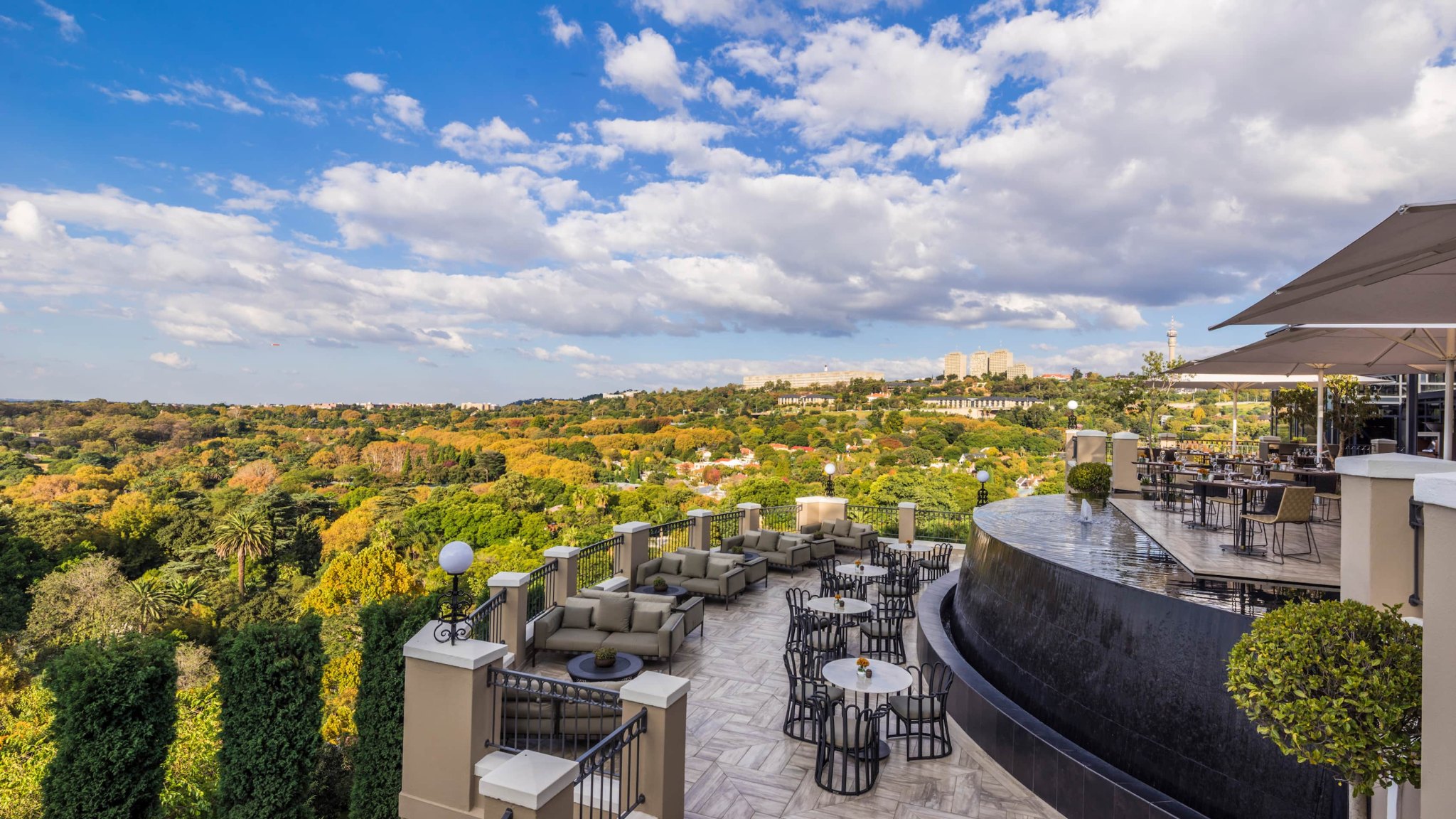 Johannesburg city terrace
